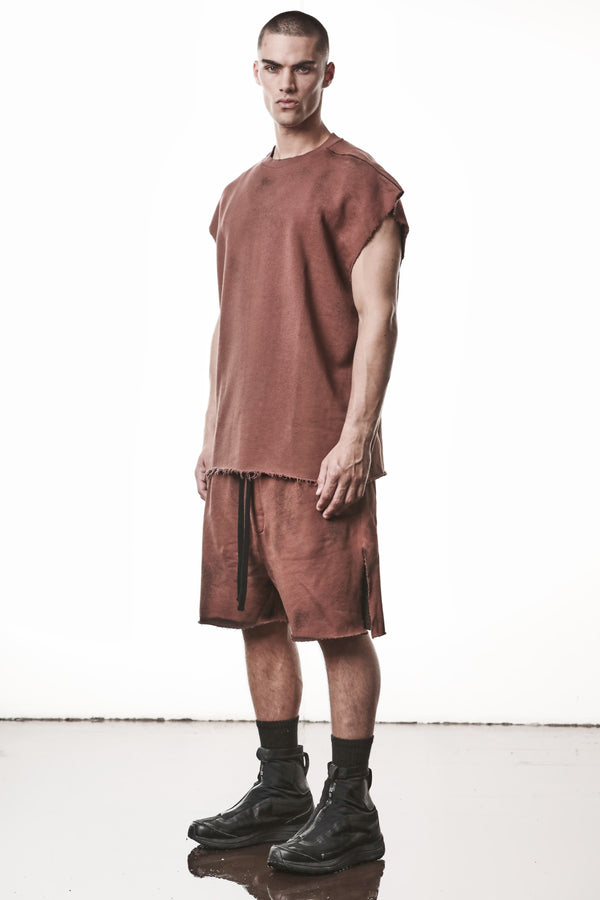 SWEATSHIRT M S 190 SPRAY RED