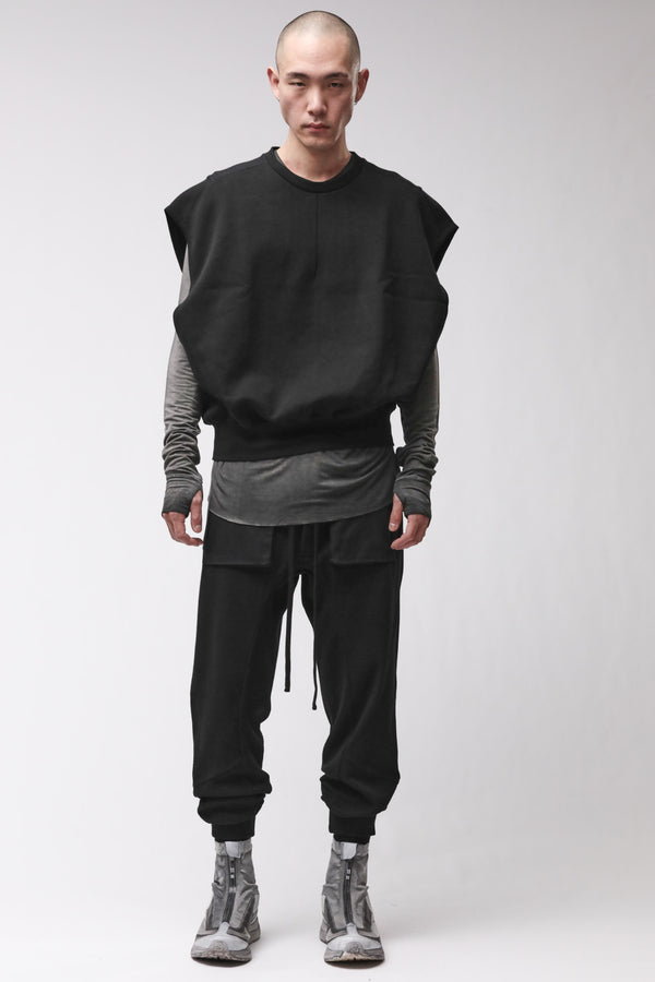 SWEATSHIRT M S 191 BLACK