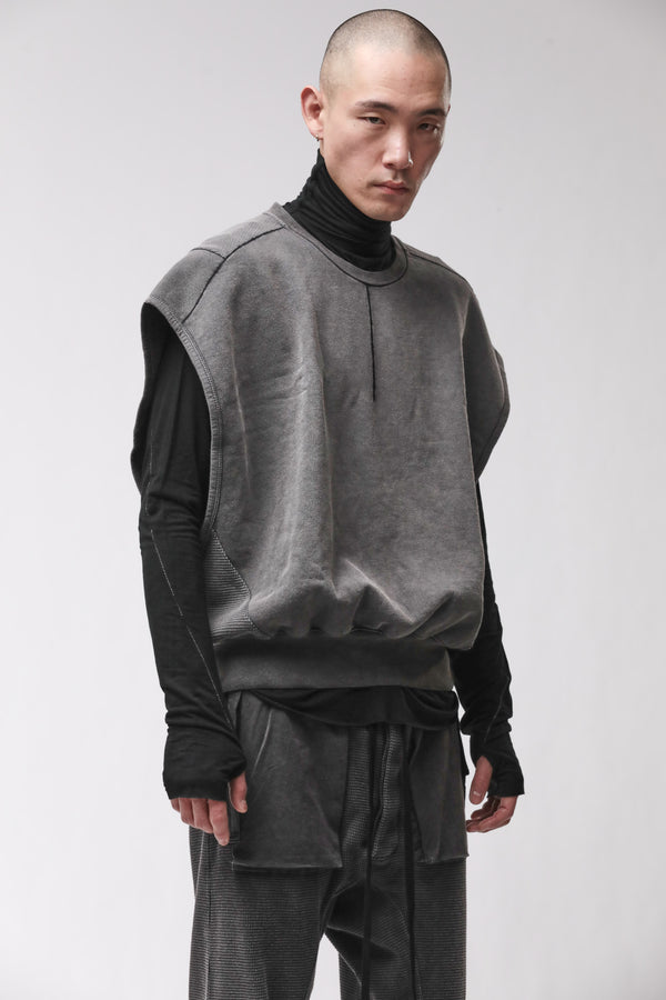 SWEATSHIRT M S 191 DARK USED GREY