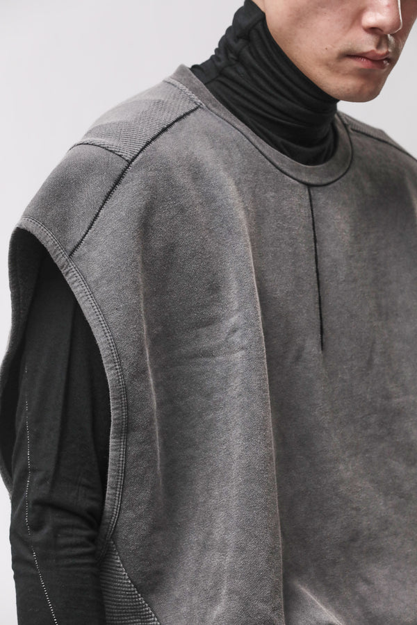 SWEATSHIRT M S 191 DARK USED GREY