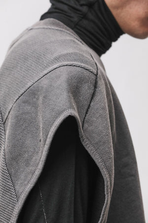 SWEATSHIRT M S 191 DARK USED GREY