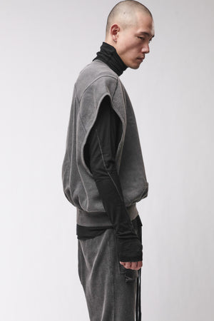 SWEATSHIRT M S 191 DARK USED GREY