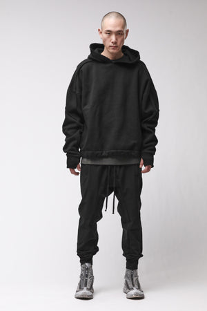 SWEATSHIRT M S 192 BLACK