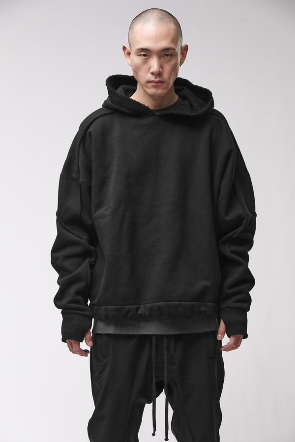 SWEATSHIRT M S 192 BLACK