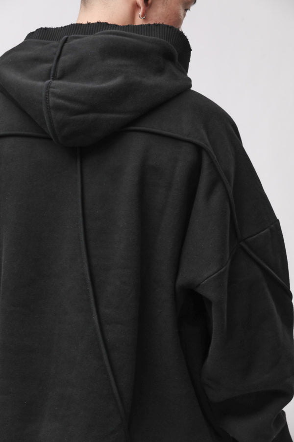SWEATSHIRT M S 192 BLACK