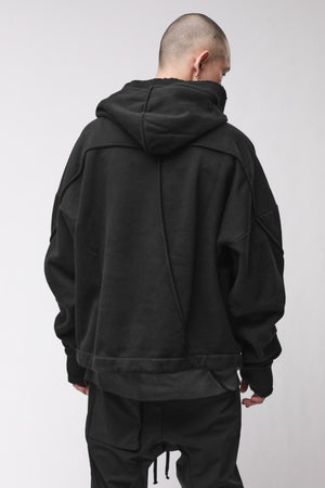SWEATSHIRT M S 192 BLACK
