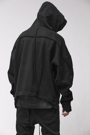 SWEATSHIRT M S 192 BLACK
