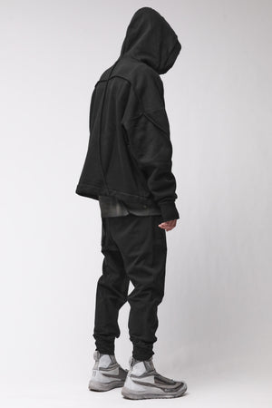 SWEATSHIRT M S 192 BLACK