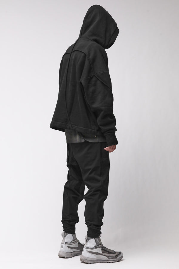 SWEATSHIRT M S 192 BLACK