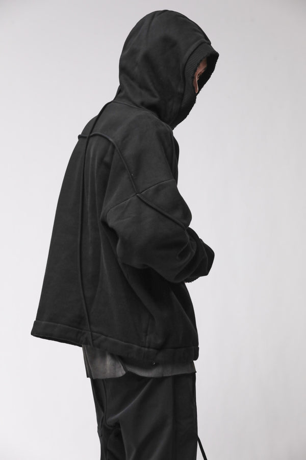 SWEATSHIRT M S 192 BLACK