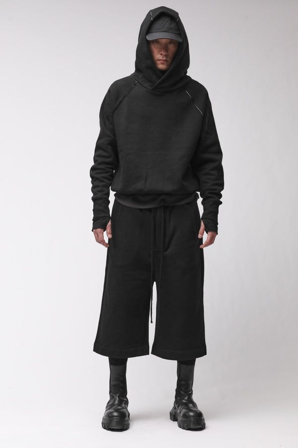 SWEATSHIRT M S 193 BLACK