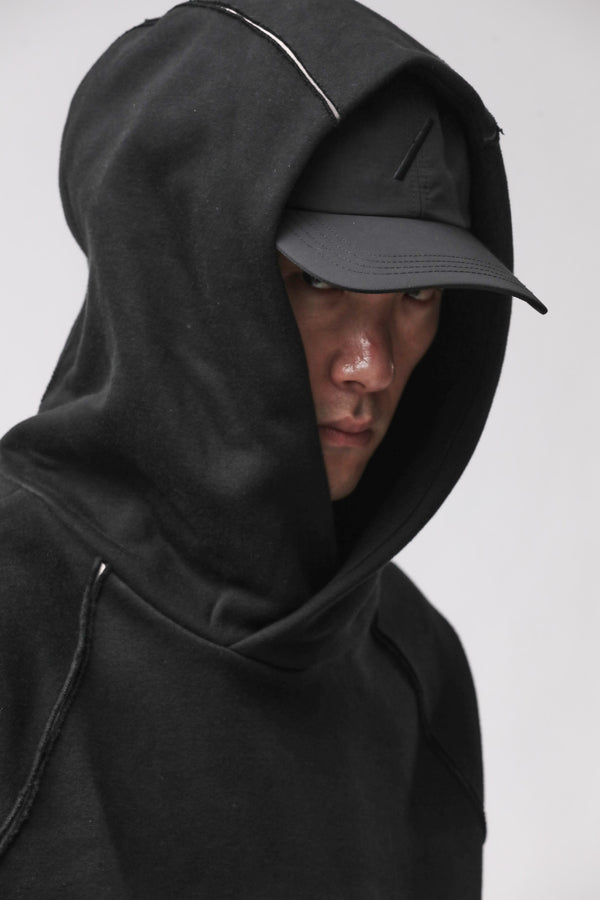 SWEATSHIRT M S 193 BLACK