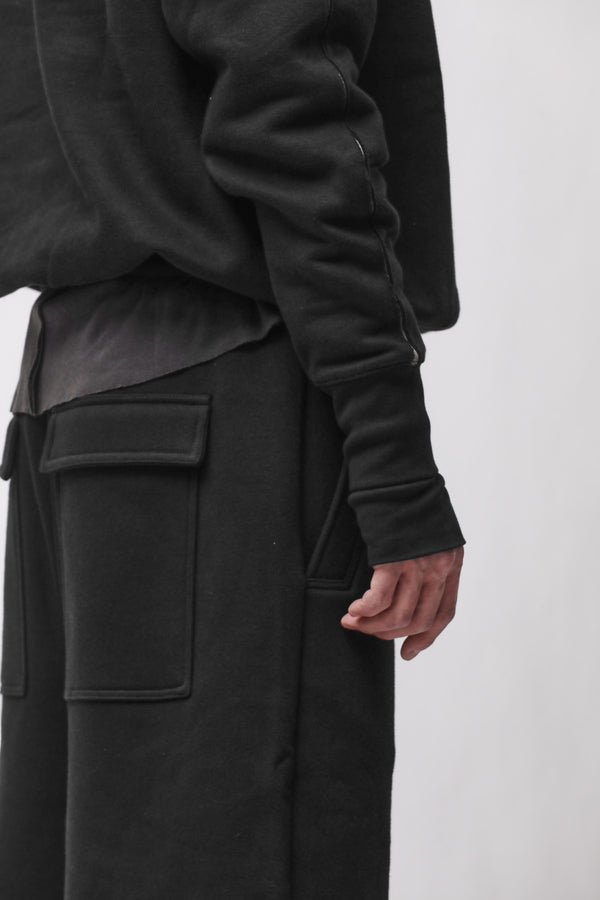 SWEATSHIRT M S 193 BLACK