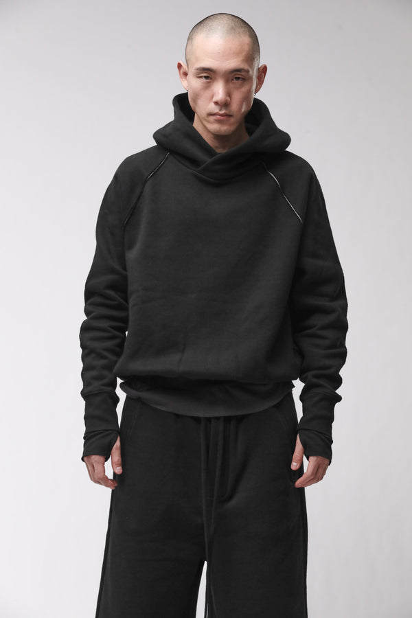 SWEATSHIRT M S 193 BLACK