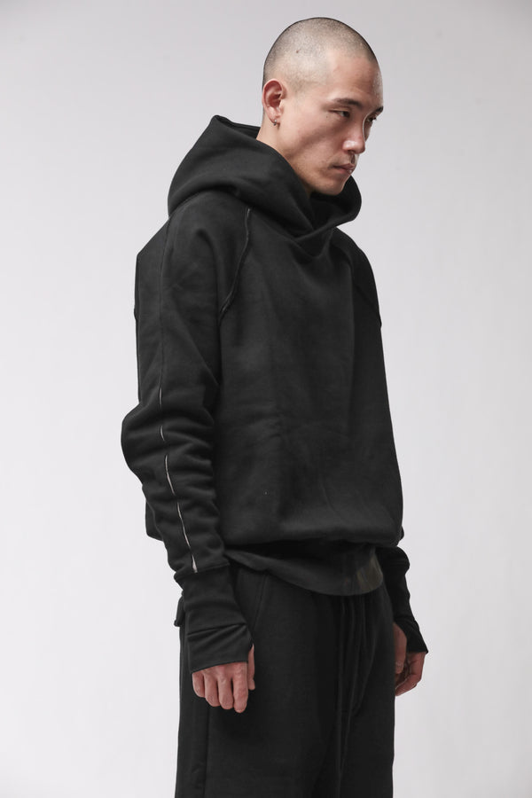 SWEATSHIRT M S 193 BLACK