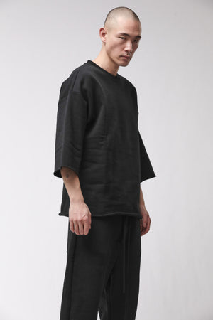 SWEATSHIRT M S 195 BLACK