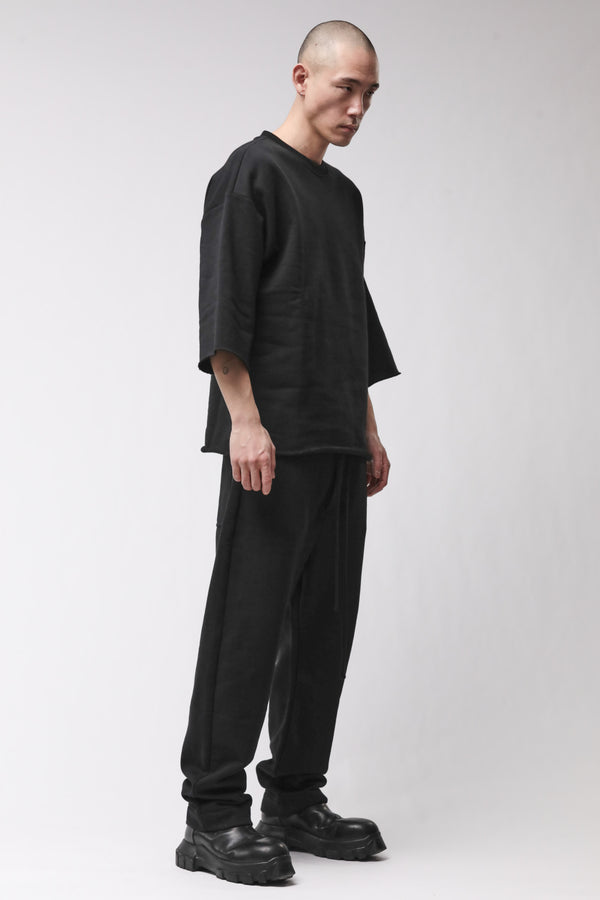SWEATSHIRT M S 195 BLACK