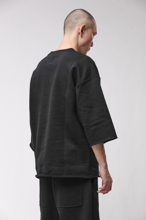 SWEATSHIRT M S 195 BLACK