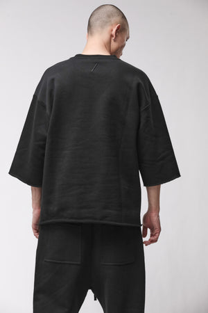 SWEATSHIRT M S 195 BLACK