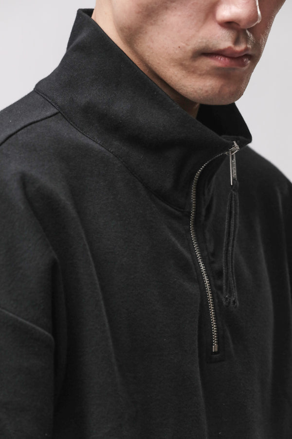 SWEATSHIRT M S 196 BLACK