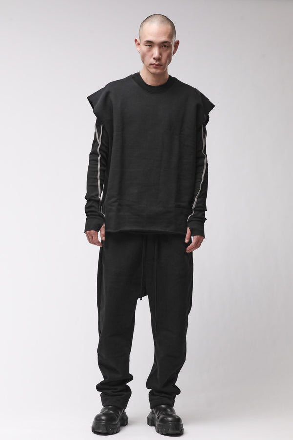 SWEATSHIRT M S 197 BLACK