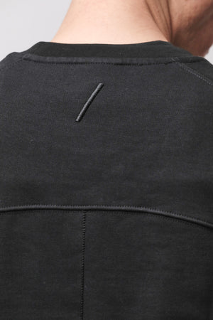 SWEATSHIRT M S 197 BLACK