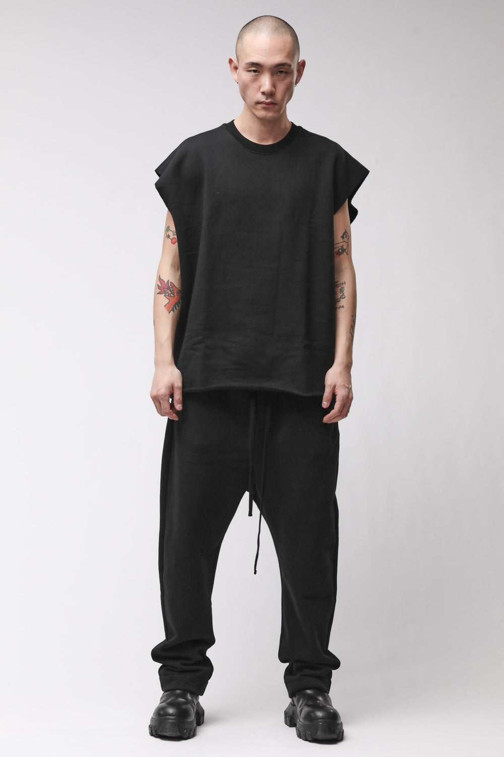 SWEATSHIRT M S 197 BLACK