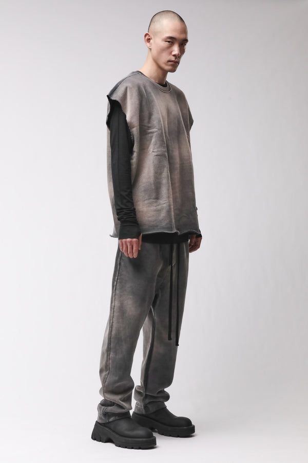 SWEATSHIRT M S 197 GREY STONE WASH SPRAY