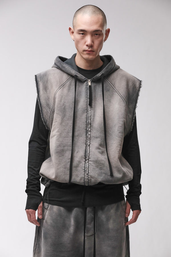 JACKET M SJ 706 GREY STONE WASH SPRAY