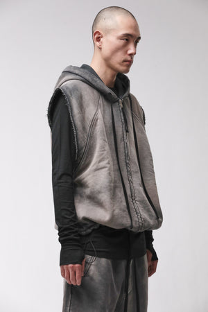 JACKET M SJ 706 GREY STONE WASH SPRAY