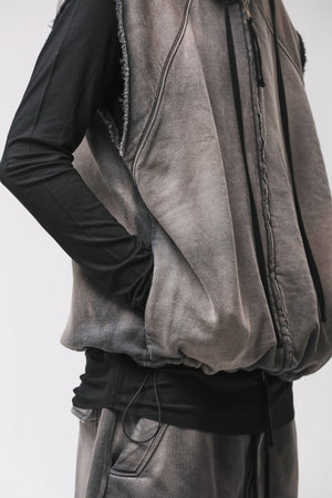 JACKET M SJ 706 GREY STONE WASH SPRAY