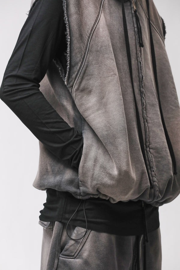 JACKET M SJ 706 GREY STONE WASH SPRAY