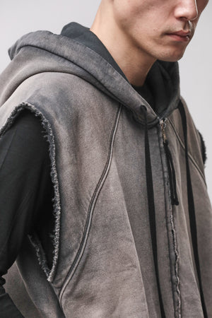 JACKET M SJ 706 GREY STONE WASH SPRAY