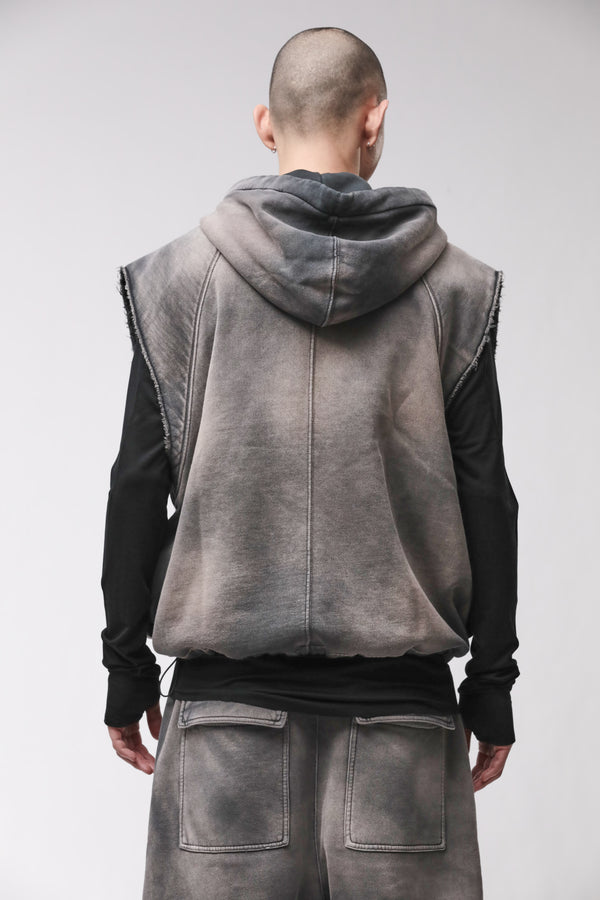 JACKET M SJ 706 GREY STONE WASH SPRAY