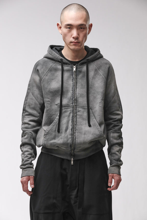 JACKET M SJ 711 GREY STONE WASH SPRAY