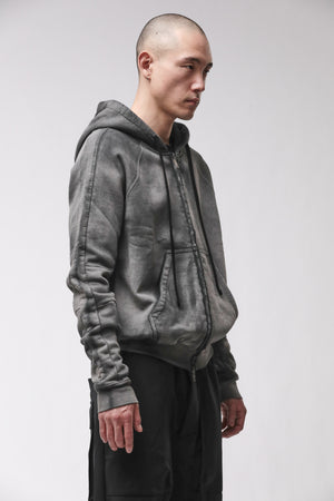 JACKET M SJ 711 GREY STONE WASH SPRAY