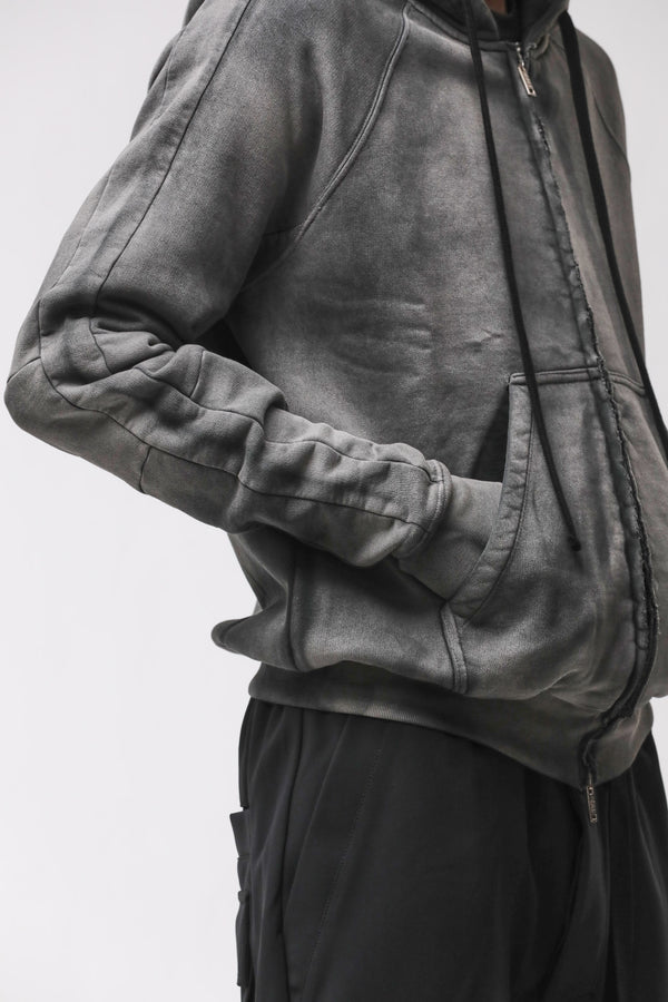 JACKET M SJ 711 GREY STONE WASH SPRAY