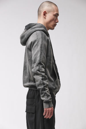 JACKET M SJ 711 GREY STONE WASH SPRAY