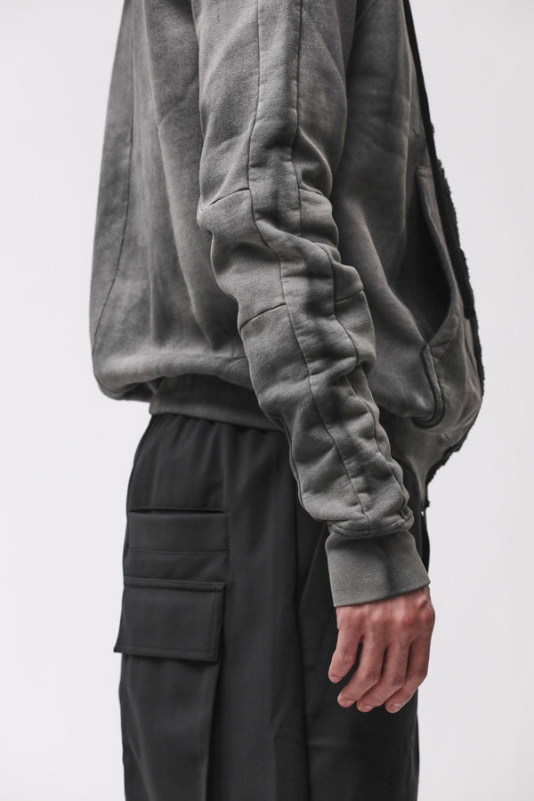 JACKET M SJ 711 GREY STONE WASH SPRAY