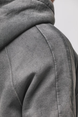 JACKET M SJ 711 GREY STONE WASH SPRAY