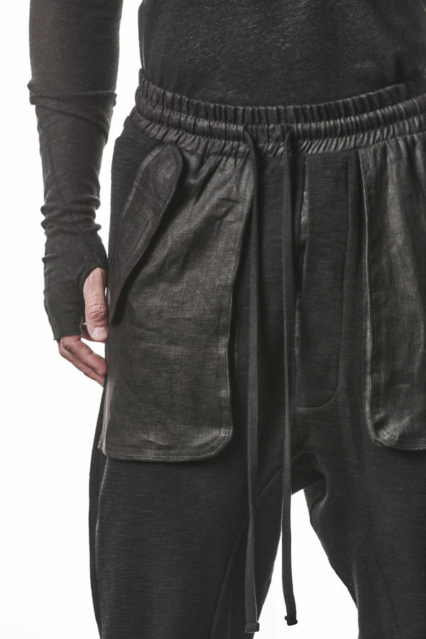 PANTS M ST 523 BLACK