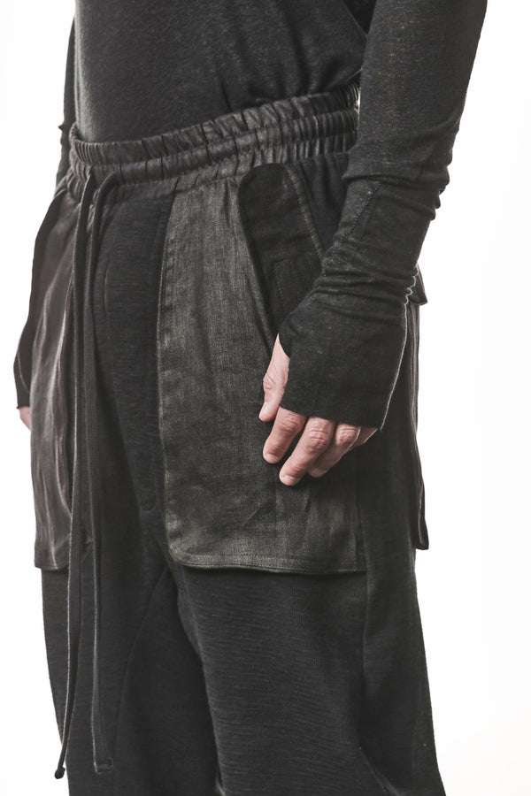 PANTS M ST 523 BLACK