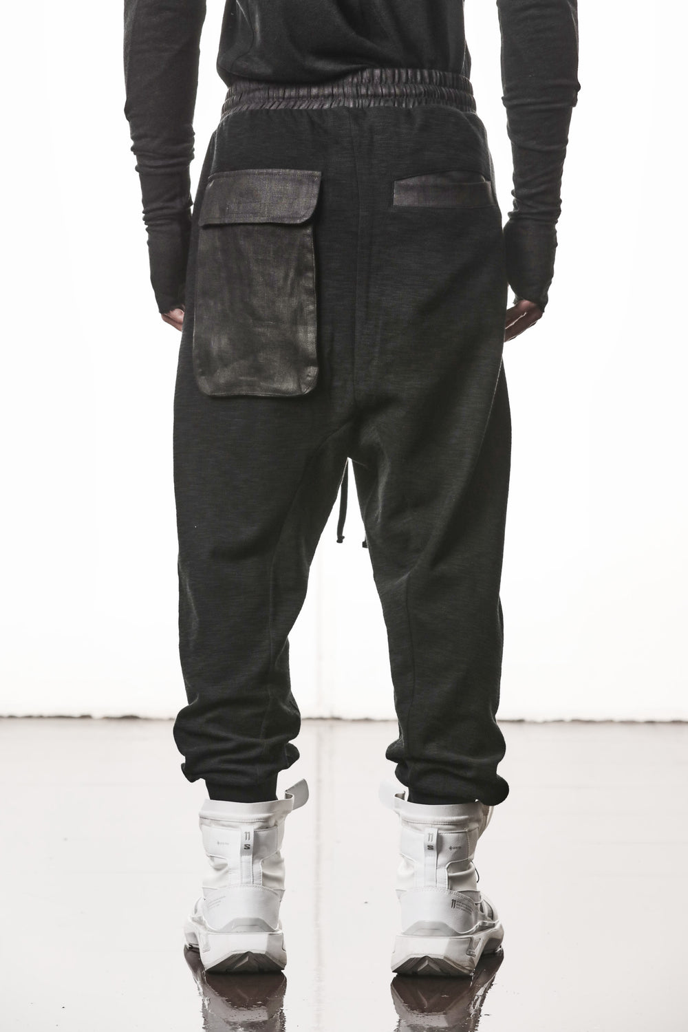 PANTS M ST 523 BLACK