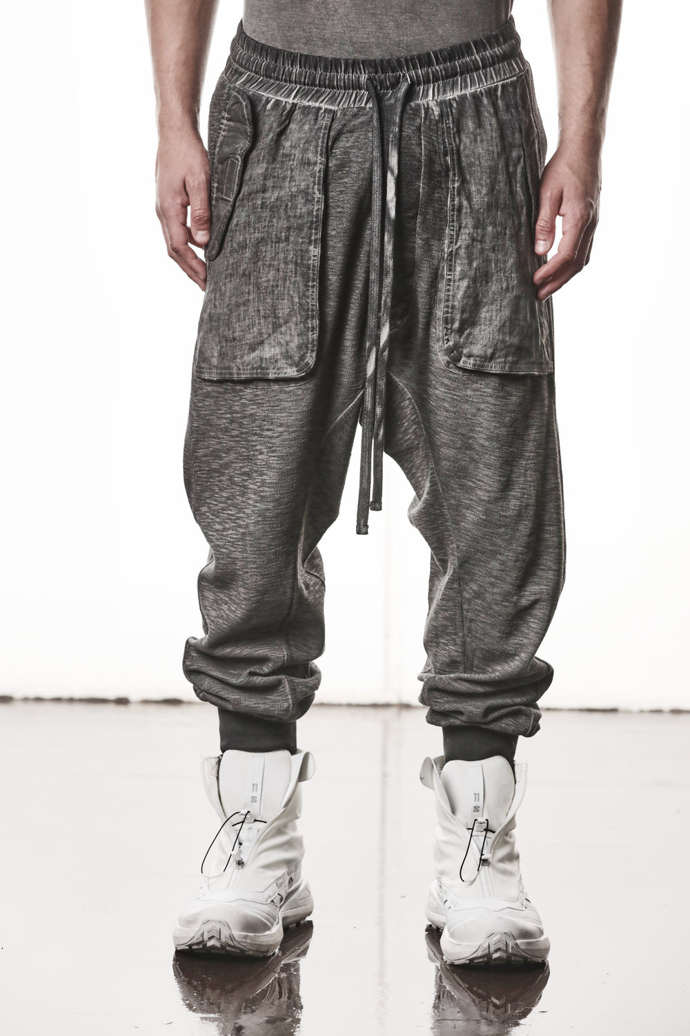 PANTS M ST 523 COLD DYE GREY