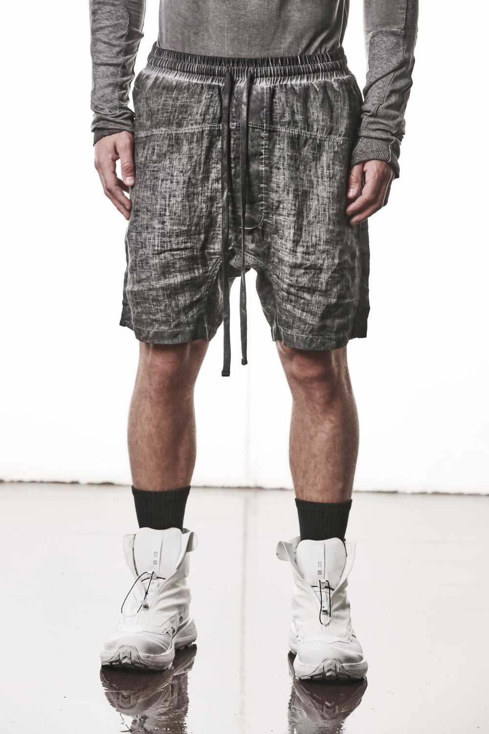 SHORTS M ST 524 COLD DYE GREY
