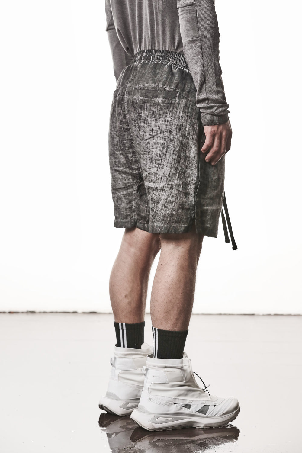 SHORTS M ST 524 COLD DYE GREY