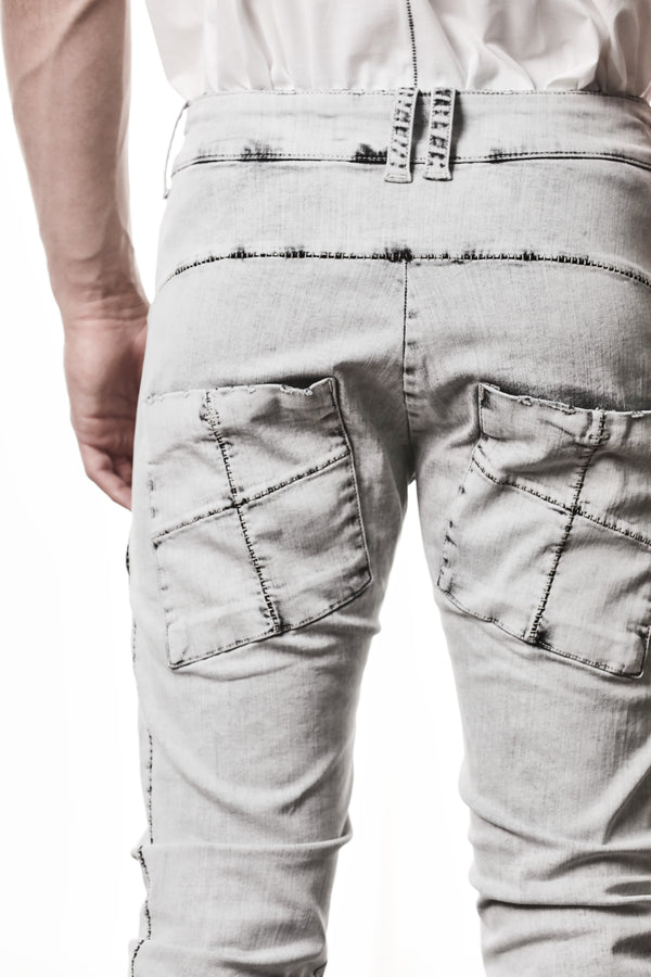 PANTS M T 102 LIGHT GREY
