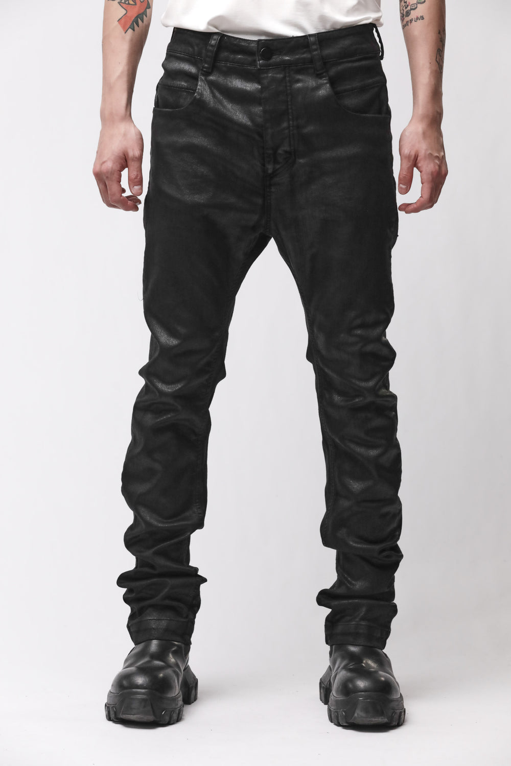 DENIM M T 107 BLACK COATED