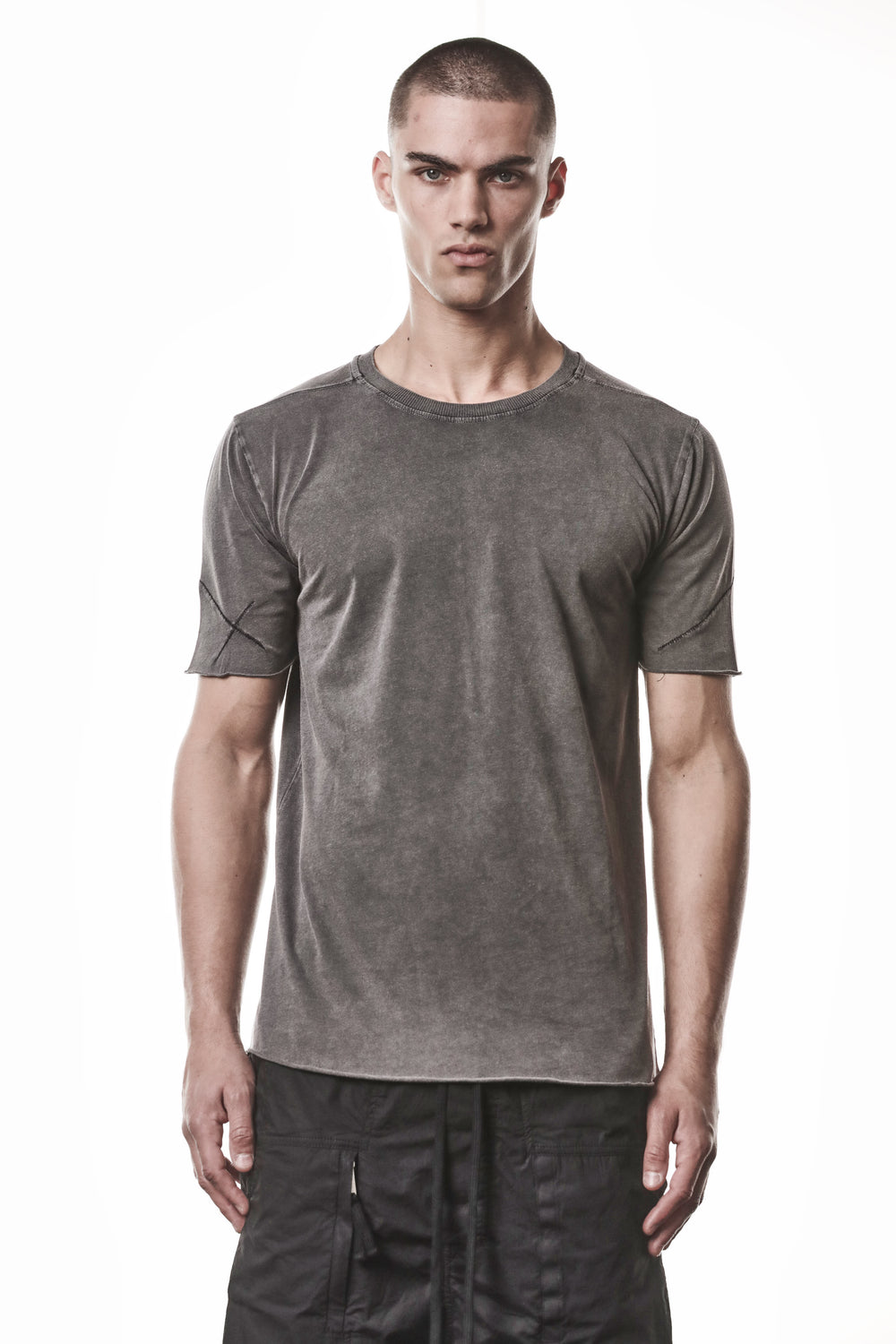 T-SHIRT M TS 924 DARK USED GREY