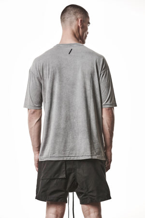 T-SHIRT M TS 933 DARK USED GREY